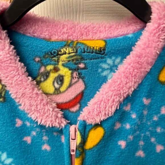 VTG - Looney Tunes Tweety Bird Onesie - Sz Lg (11/13) - Picture 2 of 3